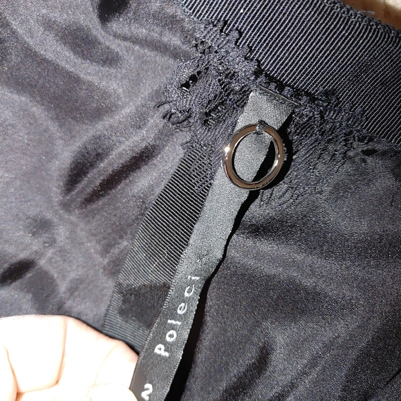 ANTHROPOLOGIE POLECI FAUX LEATHER PENCIL SKIRT 2 - Picture 5 of 7